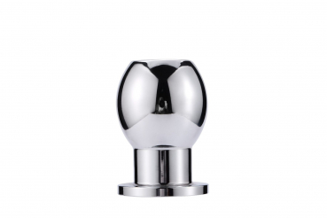 Open metal buttplug Medium - Ø 45 mm